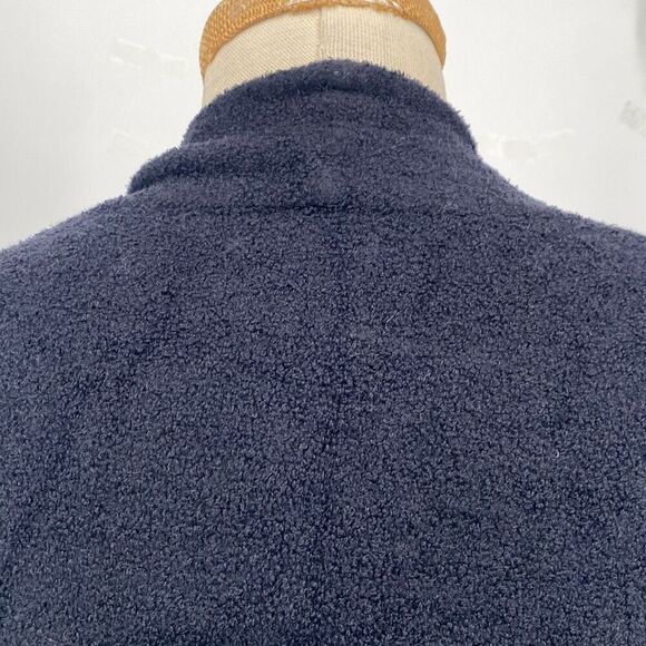 Barefoot Dreams Cozychic S/M‎ Lite Island Wrap Cardigan Black Pockets Open Front - Picture 8 of 16